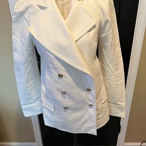 Dolce & Gabbana white jean jacket